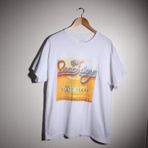 The Beach Boys Shirt Mens Large White Sounds Of Summer Tour Tee